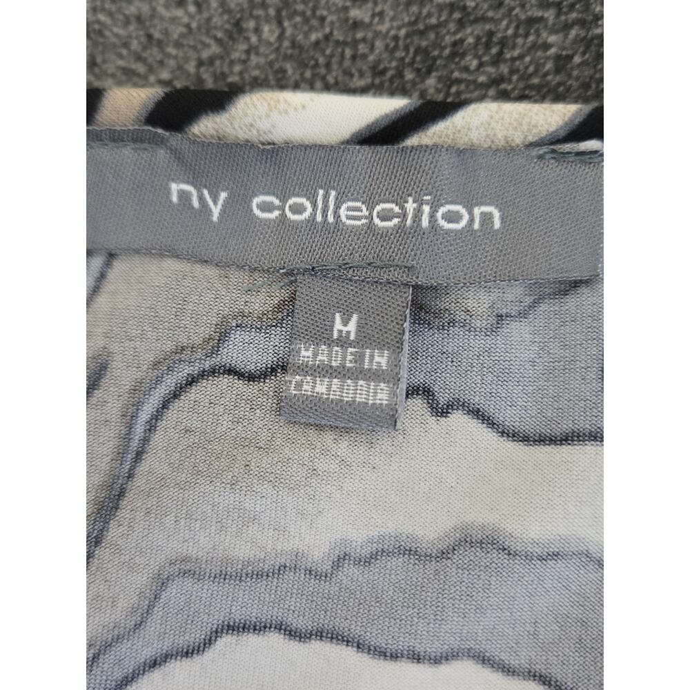 NWT Stretch Animal Print Maxi Tank Dress NY Collection Sz M - New With Tags - Picture 8 of 13